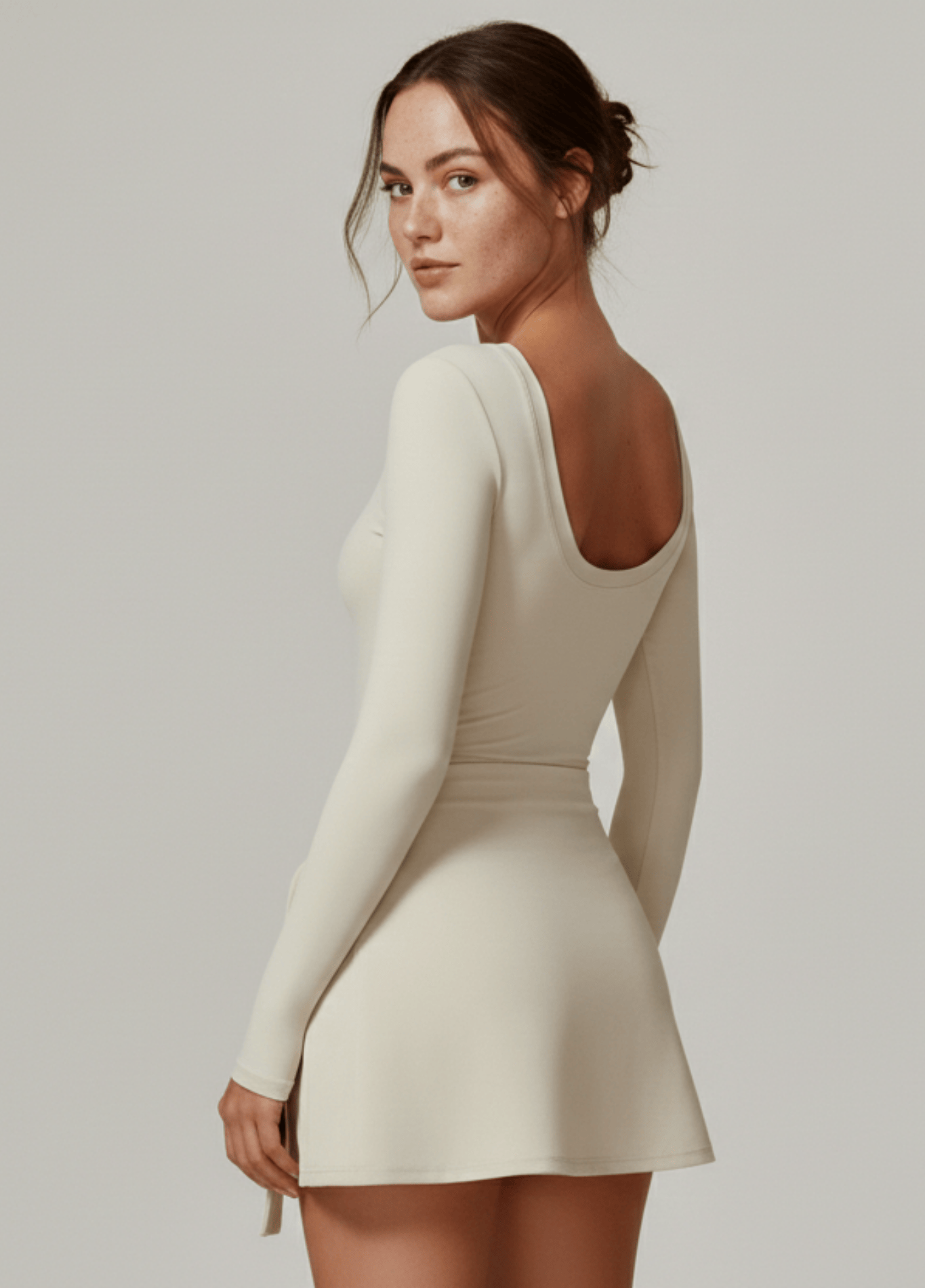 ateliercombinaison Combishort femme sport manches longues | Tempo