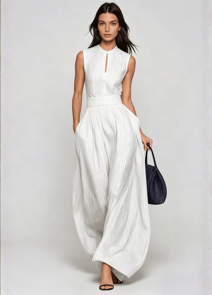 ateliercombinaison blanc / S Combinaison pantalon blanche | Verona