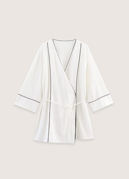 ateliercombinaison blanc / S Ensemble combinaison femme | Haut Luna