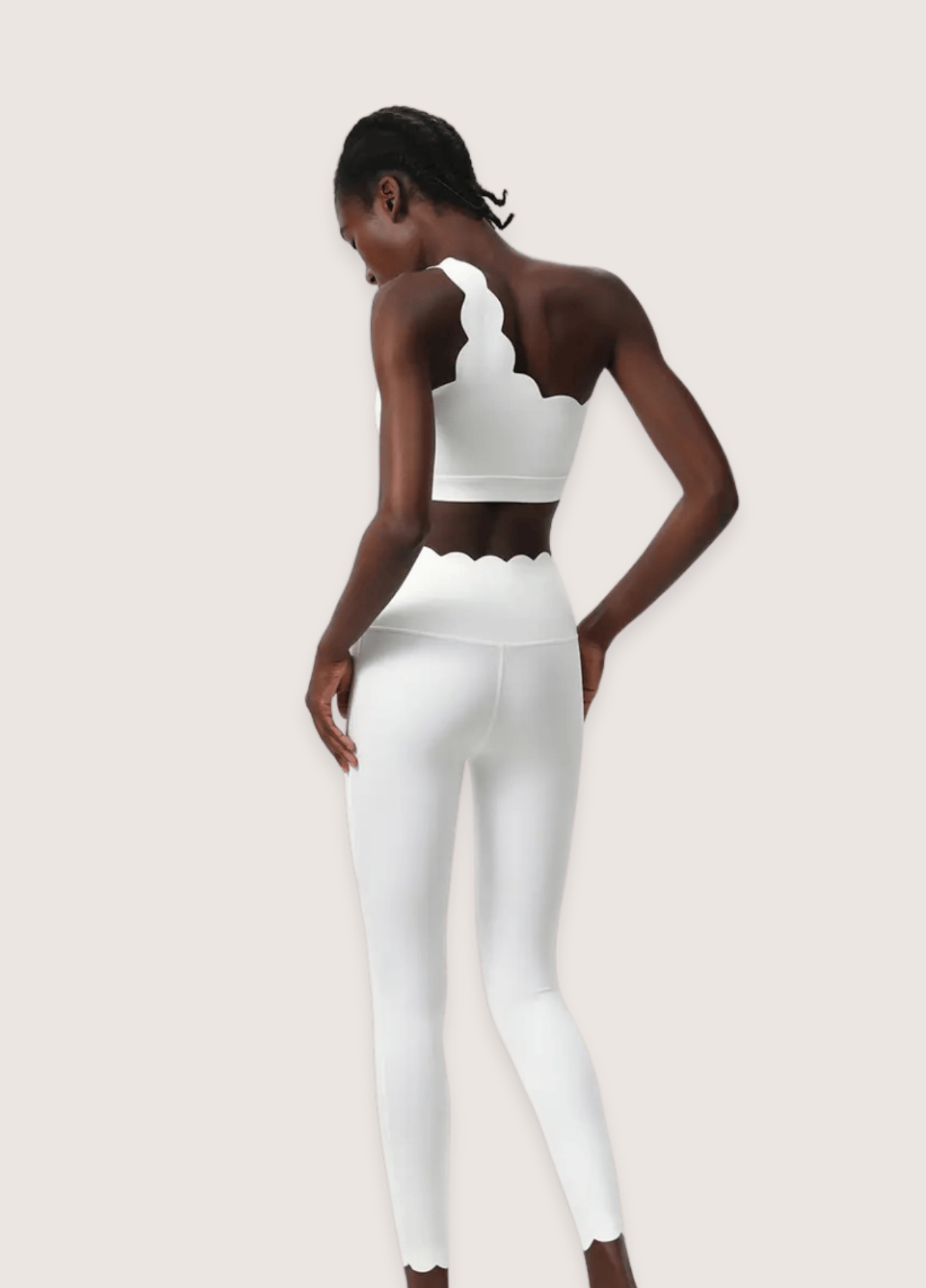 ateliercombinaison blanc / S Ensemble combinaison pantalon blanc | Athlétique