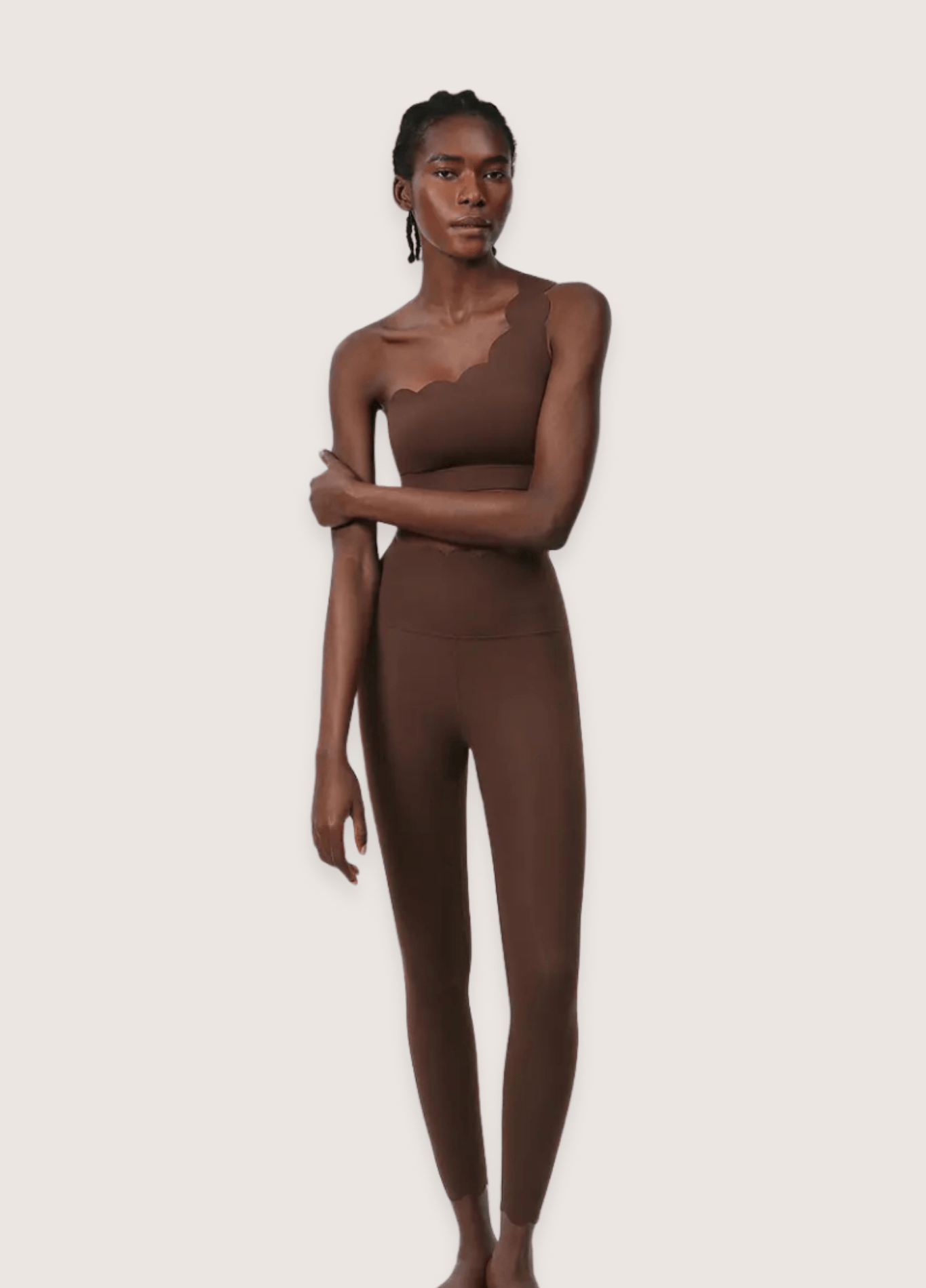 ateliercombinaison chocolat / S Ensemble combinaison pantalon moka | Athlétique