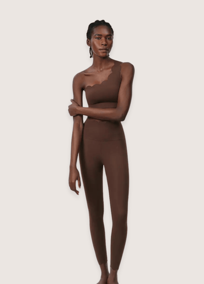 ateliercombinaison chocolat / S Ensemble combinaison pantalon moka | Athlétique