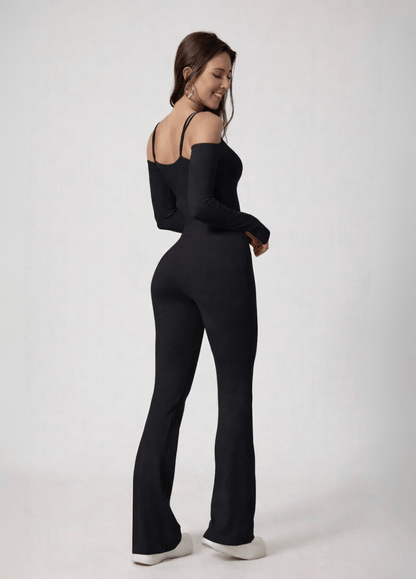 ateliercombinaison Combinaison noire femme sport | Callisto