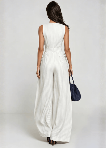 ateliercombinaison Combinaison pantalon blanche | Verona