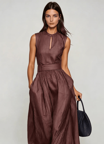 ateliercombinaison Combinaison pantalon marron femme | Verona