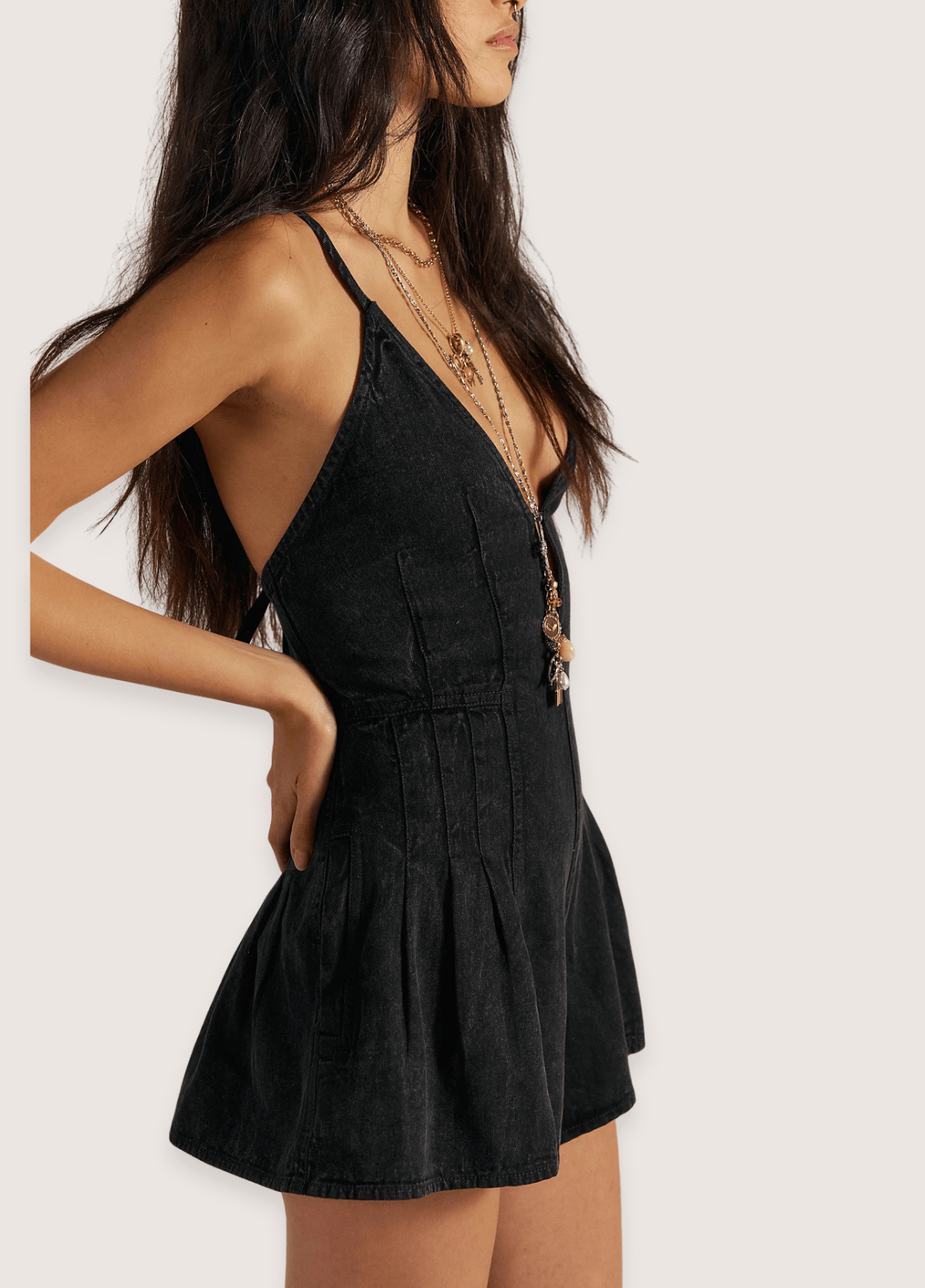 ateliercombinaison Combishort noir | Mia