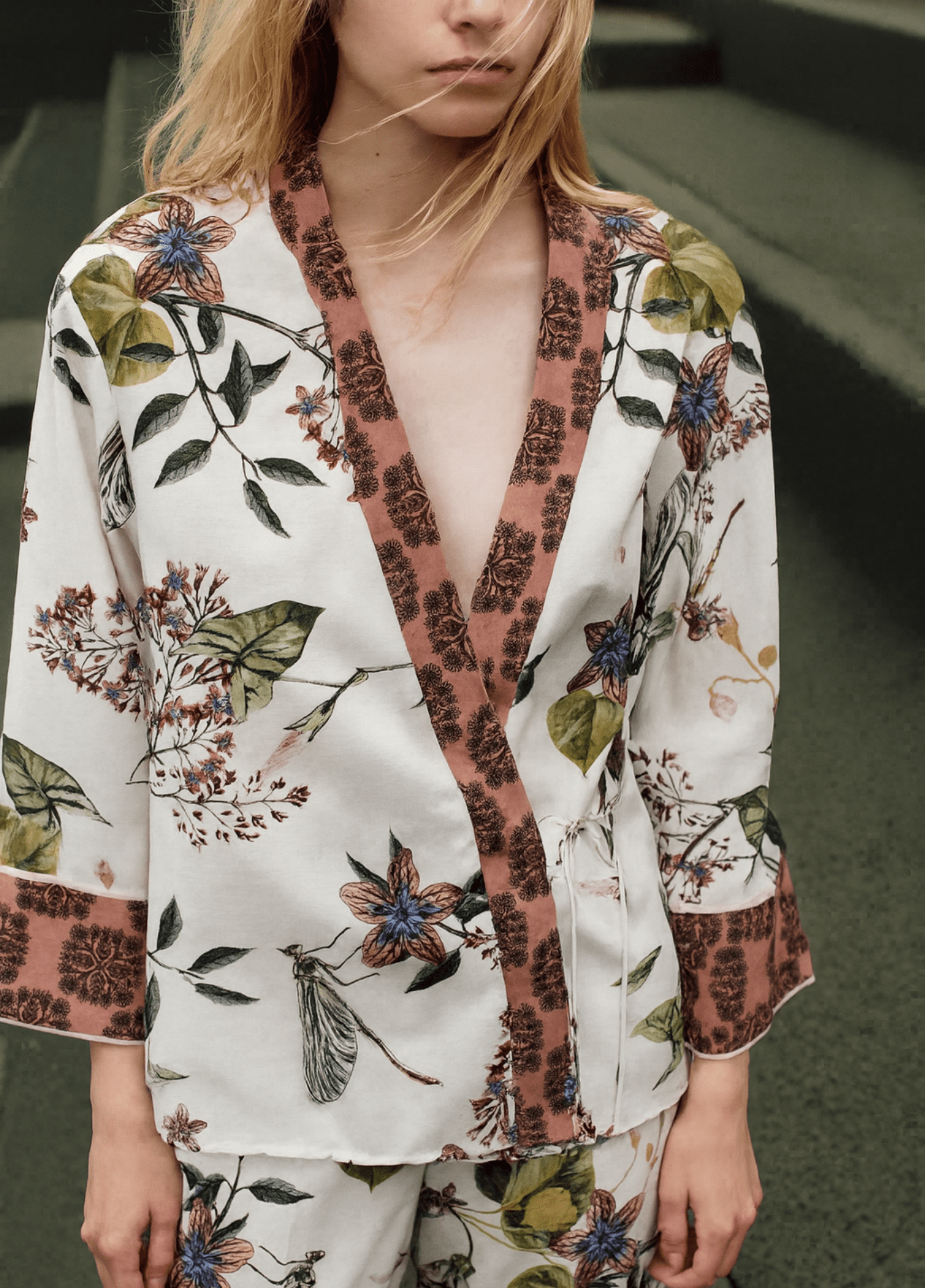 ateliercombinaison Ensemble combinaison femme | Haut cache-coeur ACE