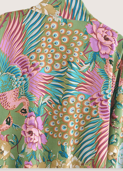 ateliercombinaison Ensemble combinaison | Haut court Oasis