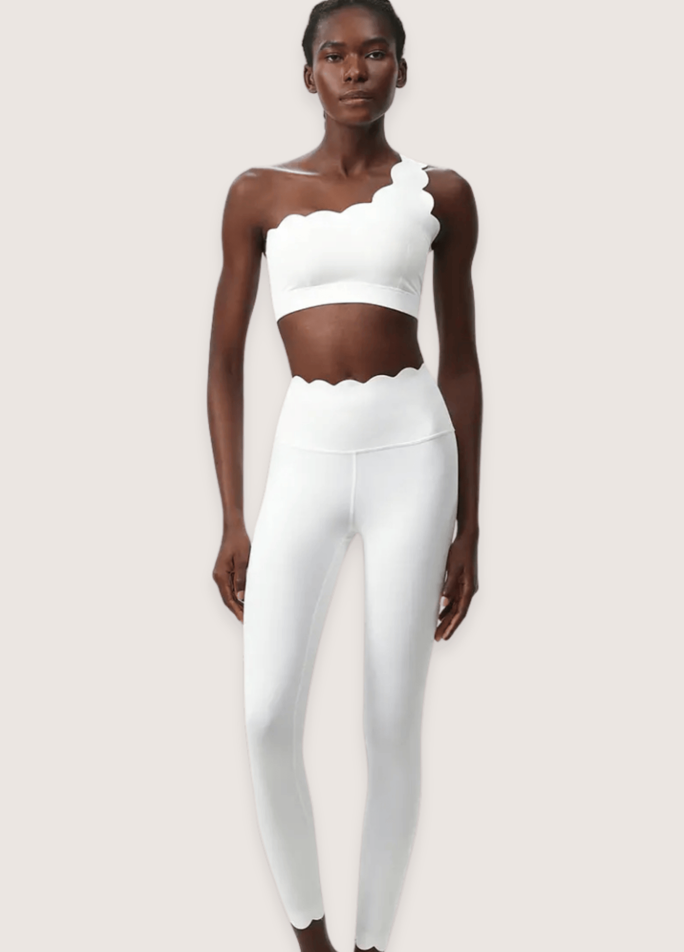 ateliercombinaison Ensemble combinaison pantalon blanc | Athlétique