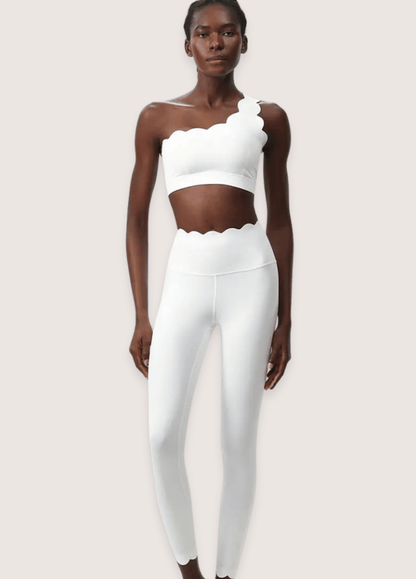 ateliercombinaison Ensemble combinaison pantalon blanc | Athlétique
