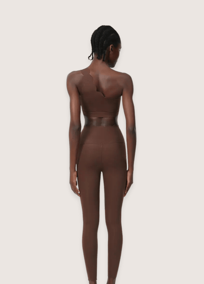 ateliercombinaison Ensemble combinaison pantalon moka | Athlétique