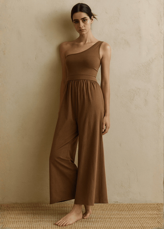 ateliercombinaison kaki / S Combinaison pantalon femme kaki | Asymétrie