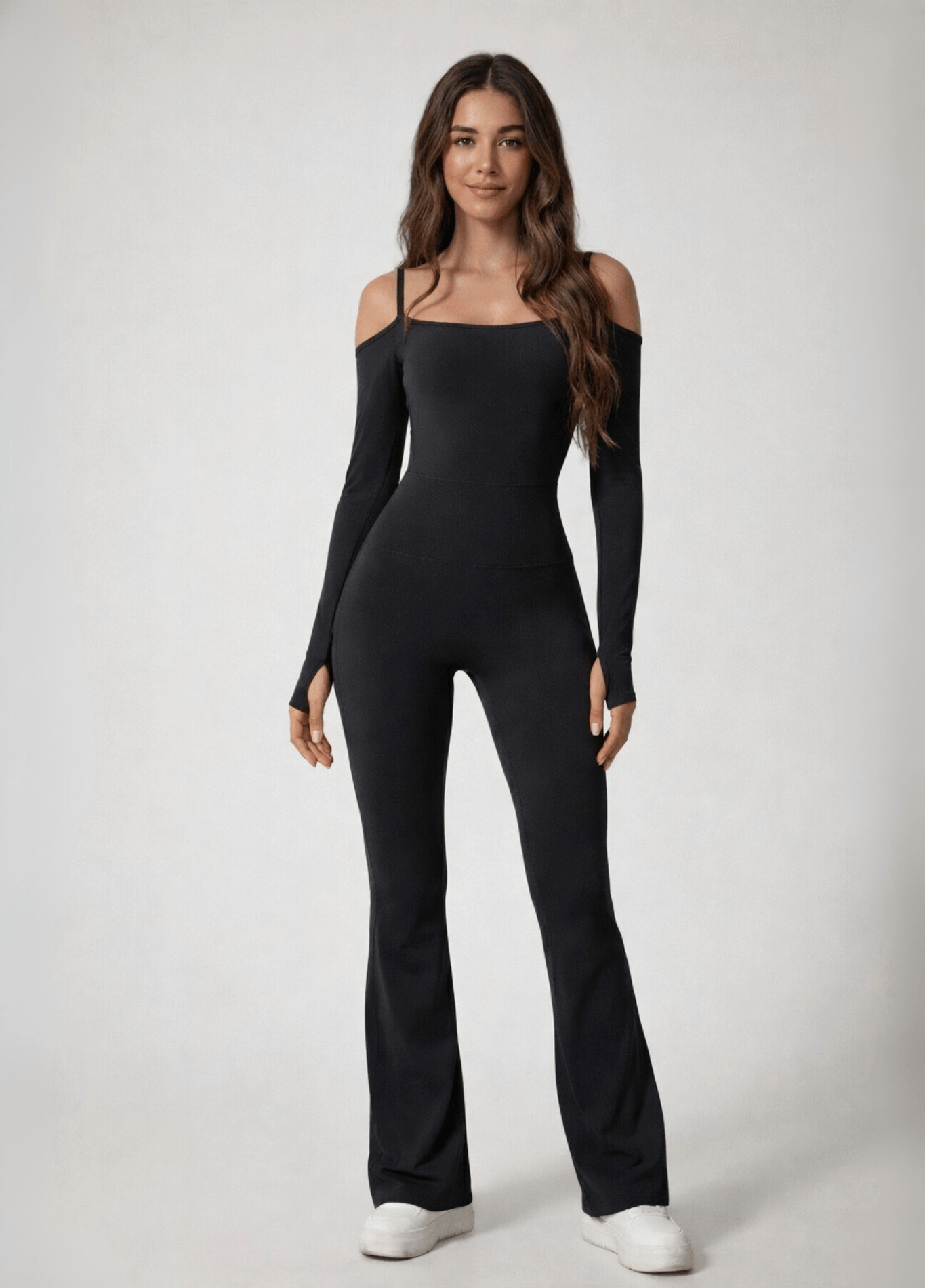 ateliercombinaison noir / S Combinaison noire femme sport | Callisto