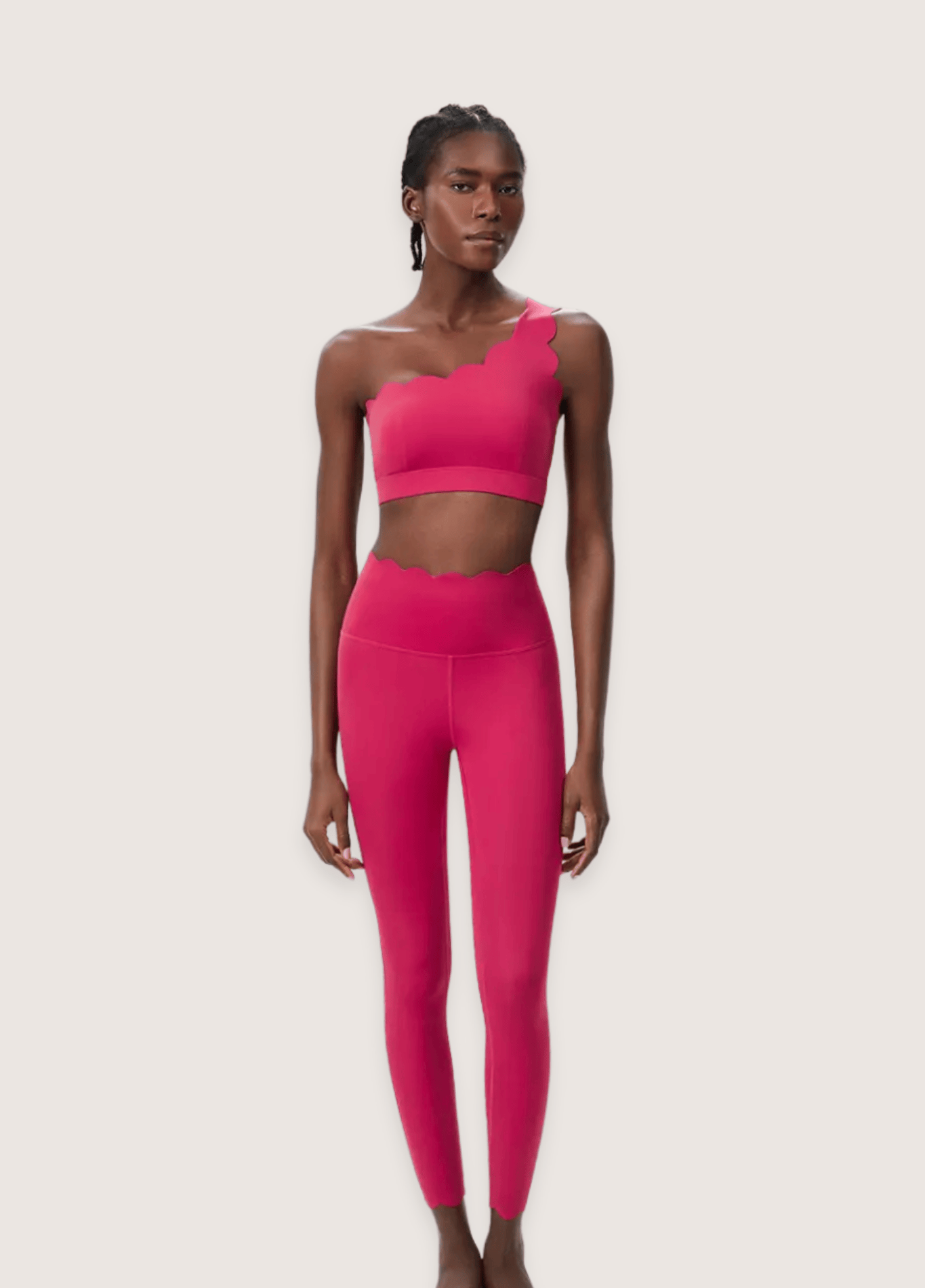 ateliercombinaison rouge framboise / S Ensemble combinaison pantalon framboise | Athlétique