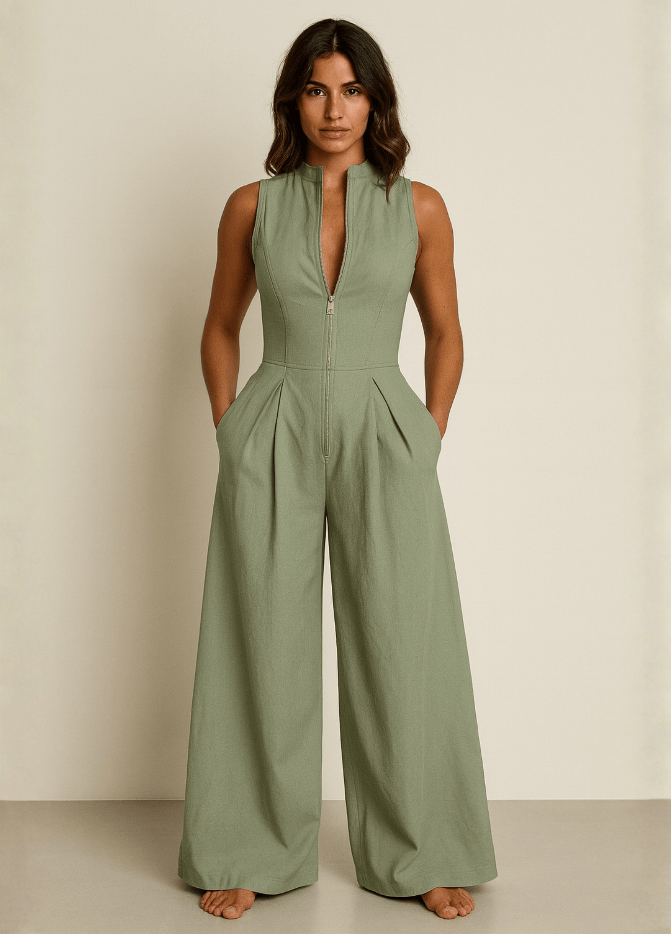 ateliercombinaison vert / S Combinaison verte pantalon femme | Amazone