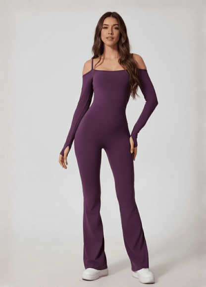 ateliercombinaison violet / S Combinaison violette femme sport | Callisto